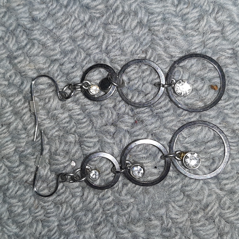 🗽 3 pair Chainlink drop earrings - Picture 5 of 5